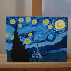 Notte Stellata Vincent Van Gogh Sonila Artist